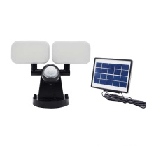 Super Bright Adjustable Dual Head 120LED Solar Motion Sensor Security Floodlight